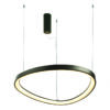 ΚΡΕΜΑΣΤΟ Φ/Σ LED 73W CCT 5800LM HARMONY ΜΑΥΡΟ ΑΛΟΥΜΙΝΙΟ IP20 D80XH120CM ACA – BR97LEDP80BKCCT