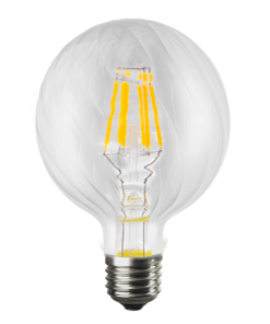 LED Λάμπα E27 G100 6W Dimmable Filament Diolamp 360° 690lm 2700K – BRIA6WWDIM