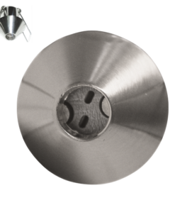 Βάση Σποτ G4 Χωνευτή Στρογγυλή Νίκελ Κώνος ACA – BS3153AN