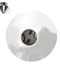 Βάση Σποτ G4 Χωνευτή Στρογγυλή Λευκή Κώνος ACA- BS3153AW