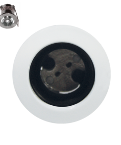 Βάση Σποτ G4 Χωνευτή Στρογγυλή Λευκή ACA – BS3153NW