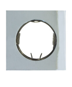 Τετράγωνο Χωνευτό Σποτ Αλουμινίου GU10 MR16 Νίκελ ACA – BS3159CPMR16