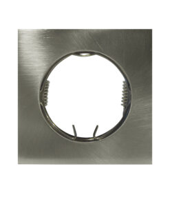 Τετράγωνο Χωνευτό Σποτ Αλουμινίου GU10 MR16 Νίκελ Ματ ACA – BS3159NMMR16