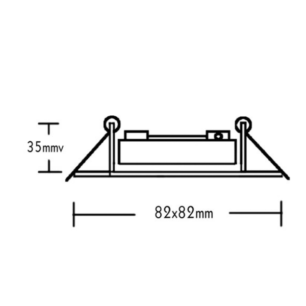 ΣΠΟΤ Νο3167 ΤΕΤ/ΝΟ MR16 ΝΙΚΕΛ ΜΑΤ ACA – BS3167NM