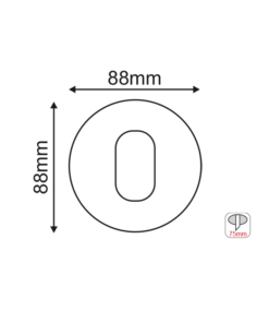 Βάση Σποτ GU10 – MR16 Χωνευτή Στρογγυλή Λευκή ACA-BS618W