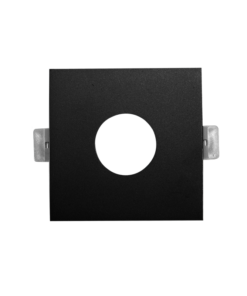 Βάση Σποτ GU10 – MR16 Χωνευτή Τετράγωνη Μαύρη ACA-BS619B