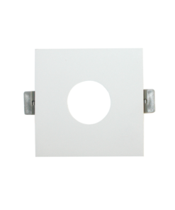 Βάση Σποτ GU10 – MR16 Χωνευτή Τετράγωνη Λευκό ACA-BS619W