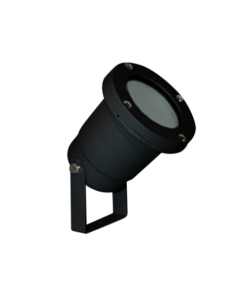 Σποτ Φωτιστικό 1xGU10 Κήπου Καρφωτό/Τοίχου IP65 Μαύρο ACA – BT9013BMS