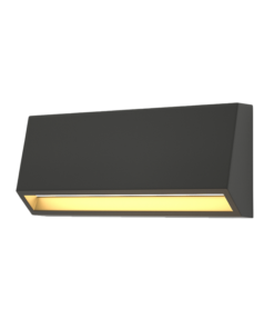 it-Lighting Blue LED 3W 3CCT Outdoor Wall Lamp Anthracite D:16cmx7cm (80202240)