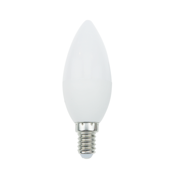 Wi-Fi Smart LED Λάμπα E14 Κερί Dimmable 5W Diolamp 380lm Πολύχρωμη RGB+CCT – C375WIFI