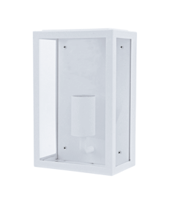 Φωτιστικό Τοίχου Απλίκα 1xE27 Λευκό Ατσάλι 16x10x25.5cm IP44 ACA – CELIAM1WWH