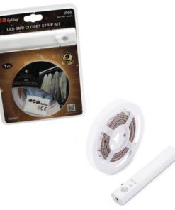 LED Ταινία 1Μ με Μπαταρίες και Αισθητήρα για Ντουλάπες Αδιάβροχη IP65 4000K ACA – CLOSLIT