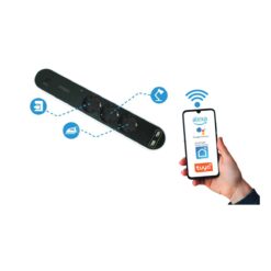 Aca  Πολύπριζο Smart WiFi 3 Θέσεων & 2 USB με καλώδιο 1.5m Μαύρο – CM32SMART