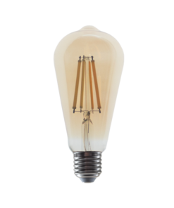 LED Λάμπα E27 Filament Edison ST64 Amber 10W Diolamp 360° 1160lm 2700K – CONDI10WWAM
