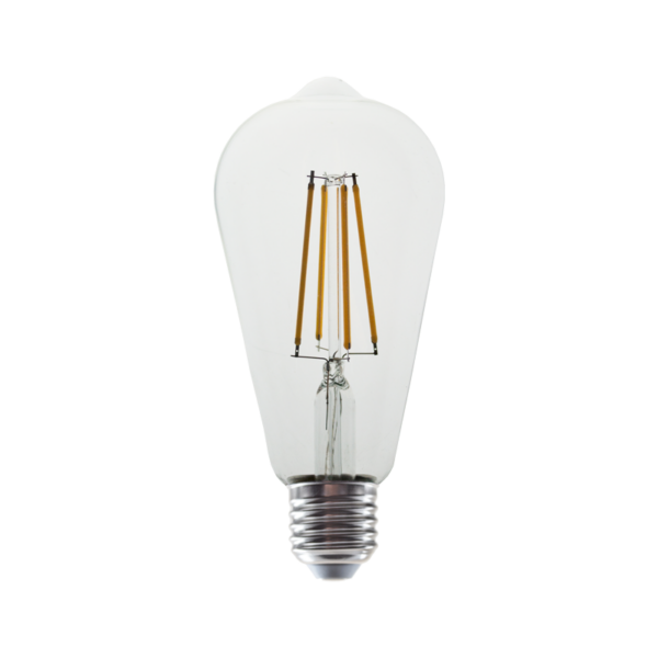 LED Λάμπα E27 Filament Edison ST64 6W Diolamp 360° 830lm 4000K - CONDI6NW