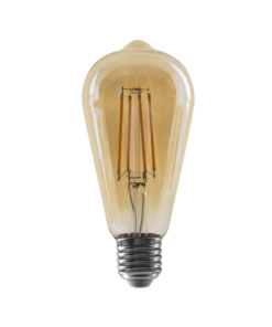 LED Λάμπα E27 Filament Edison ST64 Amber 8W Step Dimmable Diolamp 360° 940lm 2700K – CONDI8WWAMSD