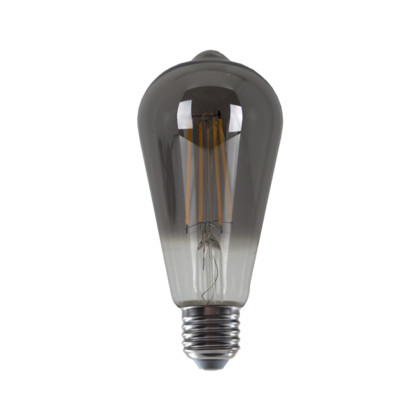 LED Λάμπα E27 Filament Edison ST64 Smoky 8W Diolamp 360° 400lm 1800K – CONDI8WWSM