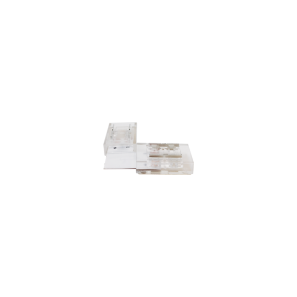 ^90° TRANSPARENT CONNECTOR FOR LED COB STRIP IP20 8MM ACA - CORN8C