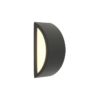it-Lighting Clear 1xΕ27 Outdoor Up-Down Wall Lamp Anthracite D32cmx13cm (80202744)