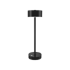 it-Lighting Crater Rechargeable LED 2W 3CCT Touch Table Lamp Black D:38cmx11cm (80100110)