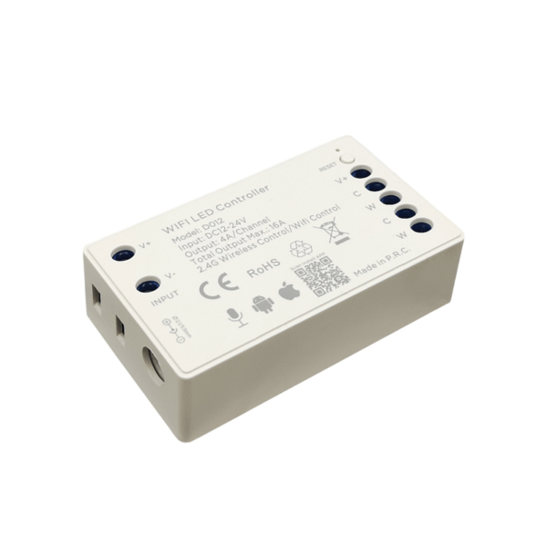 Wi-Fi LED Controller Dimmer για Ταινίες CCT 192W/384W ACA - D122