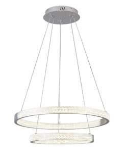 Sun Light ΠΟΛΥΦΩΤΟ-ΚΡΕΜΑΣΤΟ ΦΩΤΙΣΤΙΚΟ LED  D88070/2-SLV