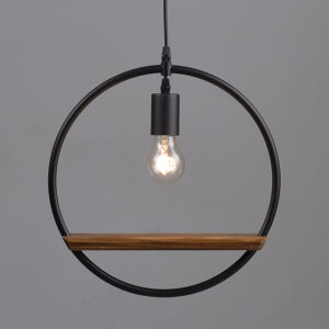 ACA DECOR   – Κρεμαστό Φωτιστικό 1ΧΕ27 Μεταλλικός Κρίκος Φ35