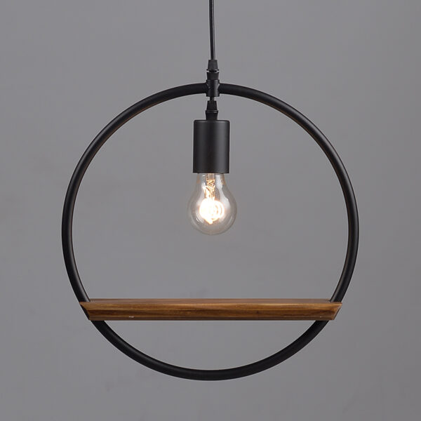 ACA DECOR   – Κρεμαστό Φωτιστικό 1ΧΕ27 Μεταλλικός Κρίκος Φ35