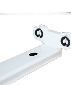 Φωτιστικό Σκαφάκι για 2x150cm Λάμπες LED T8 G13 Λευκό ACA – DELED2150SM