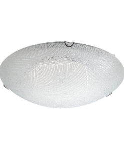 ΠΛΑΦΟΝΙΕΡΑ 2ΧΕ27 ΚΡΥΣΤΑΛΙΖΕ ΓΥΑΛΙ+ΜΕΤΑΛΟ Φ30ΧΗ10CΜ FORCE ACA – DL08130