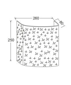 Επιτοίχιο Φωτιστικό 2ΧΕ27 Λευκό Χρώμιο Γυαλί Αμμοβολή ACA DECOR – DL0831RC