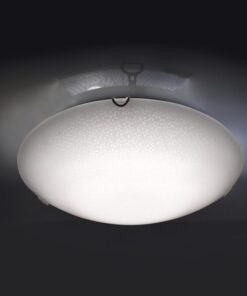 ΠΛΑΦΟΝΙΕΡΑ 3ΧΕ27 ΛΕΥΚΟ ΓΥΑΛΙ ΜΟΤΙΒΟ+ΜΕΤΑΛΛΟ Φ40ΧΗ12CM SCILLA ACA – DL0840