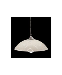 ΚΡΕΜΑΣΤΟ ΓΥΑΛΙ ΜΕ ΣΧΕΔΙΑ Φ35 1ΧΕ27 CHAPLIN ACA DECOR – DLA321C1