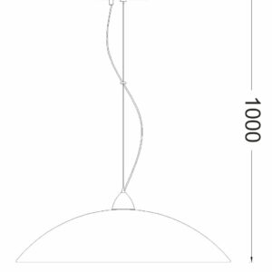 ΚΡΕΜΑΣΤΟ ΓΥΑΛΙ ΜΕ ΣΧΕΔΙΑ Φ35 1ΧΕ27 CHAPLIN ACA DECOR  – DLA321C1