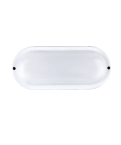 Λευκή Στεγανή Επιτοίχια Χελώνα Led Εξωτερικού Χώρου IP65 20W 1700lm 3000K 110° Ra80 ACA – DORA2030W