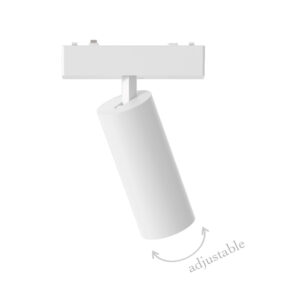 InLight Φωτιστικό LED 9W 3000K για Ultra-Thin μαγνητική ράγα σε λευκή απόχρωση D:16cmX4,4cm (T03701-WH)