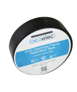 ΤΑΙΝΙΑ ΜΟΝΩΤΙΚΗ PVC ACAELEC ΜΑΥΡΗ 0.13mmx19mmx20yds/18,3m ACA – DY00000020