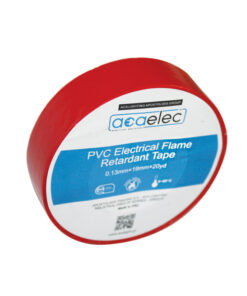 ΤΑΙΝΙΑ ΜΟΝΩΤΙΚΗ PVC ACAELEC ΚΟΚΚΙΝΗ 0.13mmx19mmx20yds/18,3m ACA – DY00000023