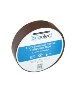 ΤΑΙΝΙΑ ΜΟΝΩΤΙΚΗ PVC ACAELEC ΚΑΦΕ 0.13mmx19mmx20yds/18,3m ACA – DY00000024