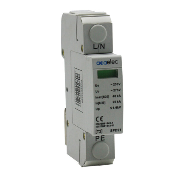 SPD SURGE PROTECTION T2 TYPE 1P 40kA ACA - DY02010029