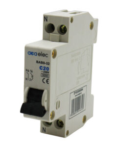 Ασφάλεια Αυτόματη Καμπύλης C 20Α 1P+N 3kA 1M ACA – DY02080004
