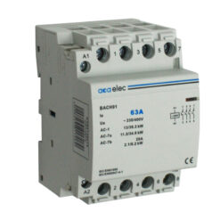 Ρελέ Ράγας Ισχύος  63A 4NO 230V 3M ACA – DY02130015