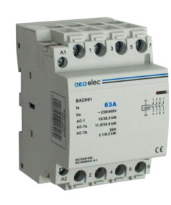 Ρελέ Ράγας Ισχύος  63A 4NO 230V 3M ACA – DY02130015