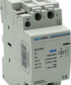 Ρελέ Ράγας Ισχύος  25A 2NO 230V 2M ACA – DY02130025