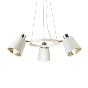 ACA DECOR   κρεμαστό φωτιστικό 3xE14 σε λευκό χρώμα – EG213P63WH