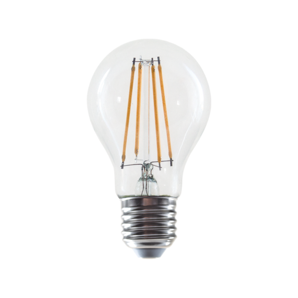 LED Λάμπα E27 A60 Filament 6W Diolamp 360° 840lm 6500K - ELIOR6CW