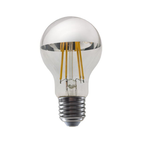 LED Λάμπα Ανεστραμμένου Καθρέπτη E27 A60 Filament 8W Dimmable Diolamp 360° 900lm 2700K - ELIOR8WWDIMS