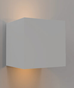 InLight Emerald LED 10W 3000K Outdoor Wall Lamp White D:9,9cmx9,9cm (80203121)