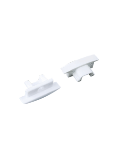 Σετ Πλαστικές Τάπες 2τεμ. με & χωρίς τρύπα για Προφίλ Αλουμινίου P108 ACA – EP108