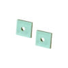 SET OF PLASTIC END CAPS FOR P135/A, 2PCS WITH HOLE ACA – EP135